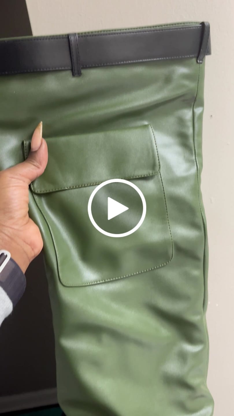 Customer video review of Nelson Olive Thigh High Boots