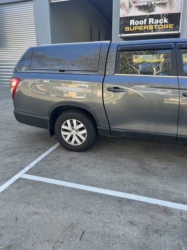 Customer photo review of FORCE PRO PLUS Canopy For SsangYong Musso XLV (Long Tub) 2018+ - UniUte