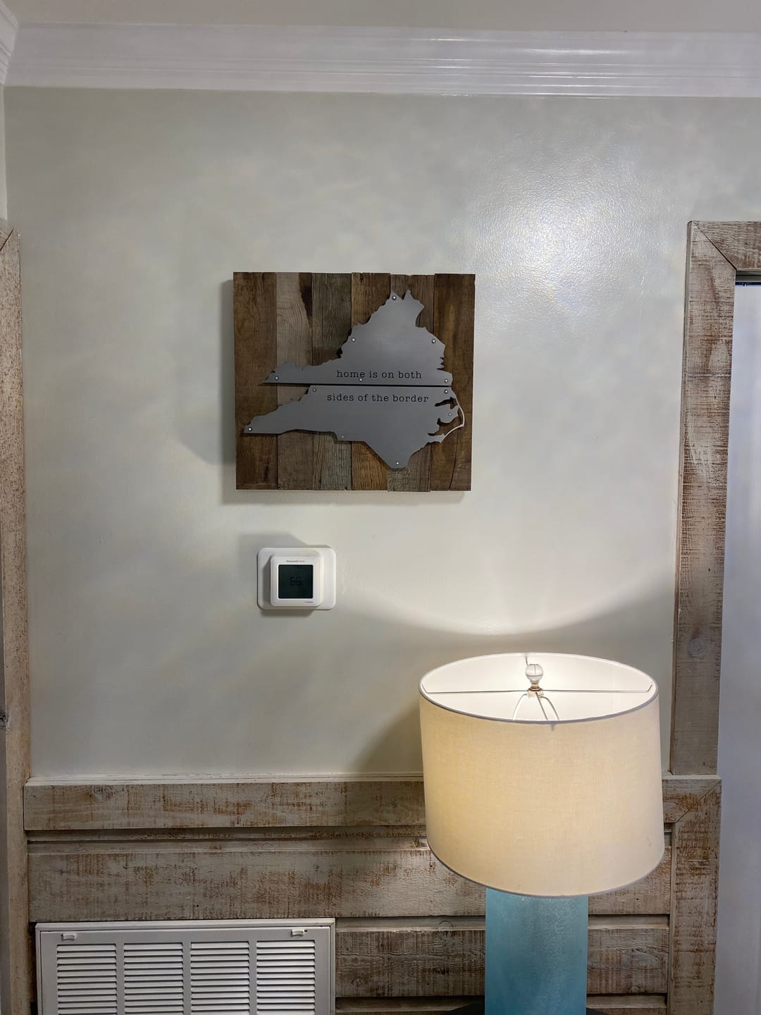 Customer photo review of Virginia/North Carolina Home is on both sides of the border