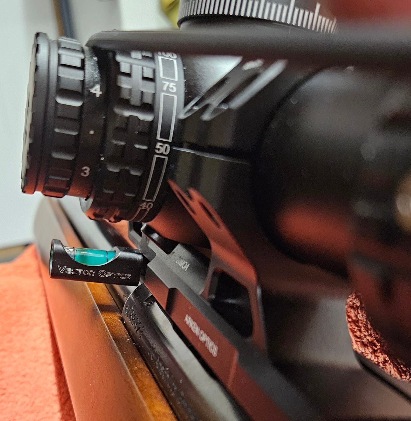 Customer photo review of Vector Optics SCACD-21 Wasserwaage zur Montage an 11mm Dovetail