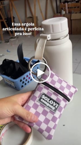 Customer video review of ARGOLA LUXO ARTICULADA 38MM NIQUELADO UNIDADE