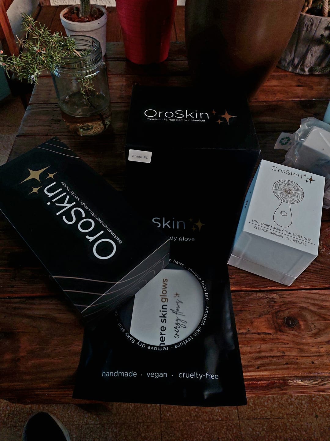 Customer photo review of OroSkin Classic IPL Hair Removal Handset
