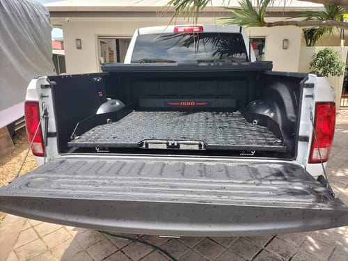 Customer photo review of Sliding Tray Drawer for Dodge RAM 1500 5.7' Bed