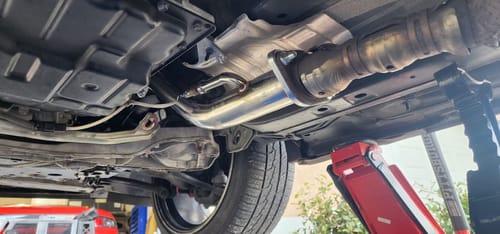 Customer photo review of Exhaust Downpipe For 2008-2018 Nissan 370z Infiniti G37 Z34 Test Pipe