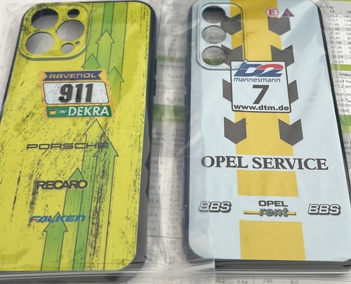 Kundenbewertung mit Foto zu Grello Porsche GT Livery - Individuelle Handyhülle für iPhone