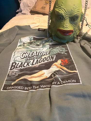 Customer photo review of Universal Monsters: Creature from the Black Lagoon Monster Bag
