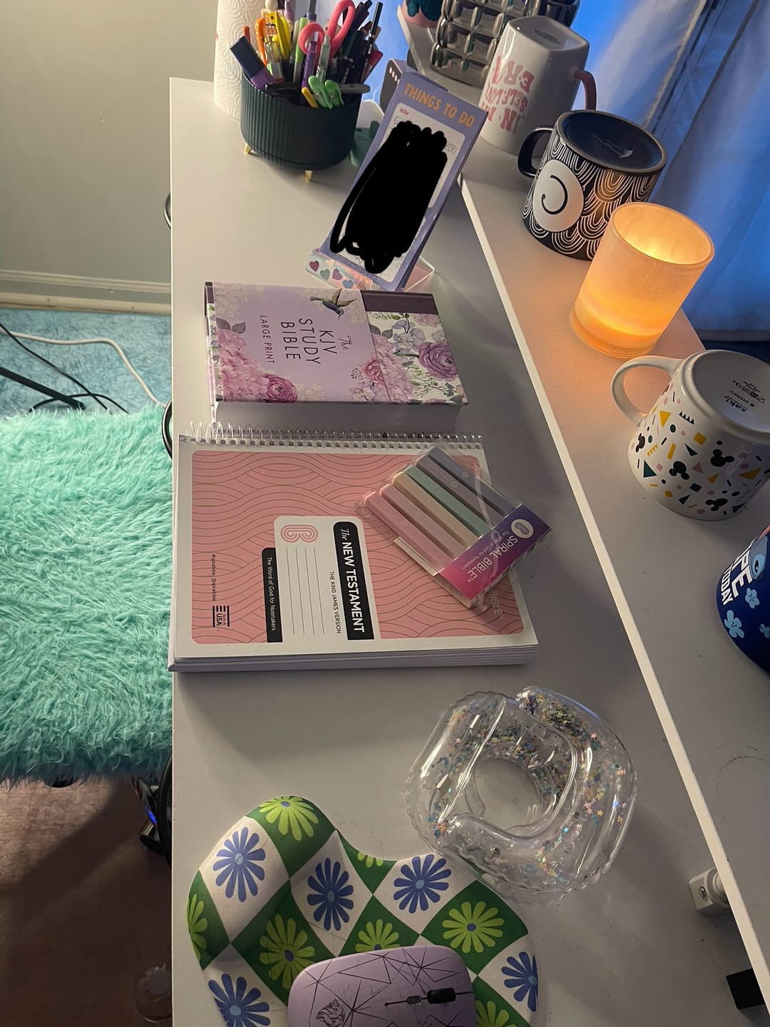 Customer photo review of Spiral Bible™ Highlighter Pack