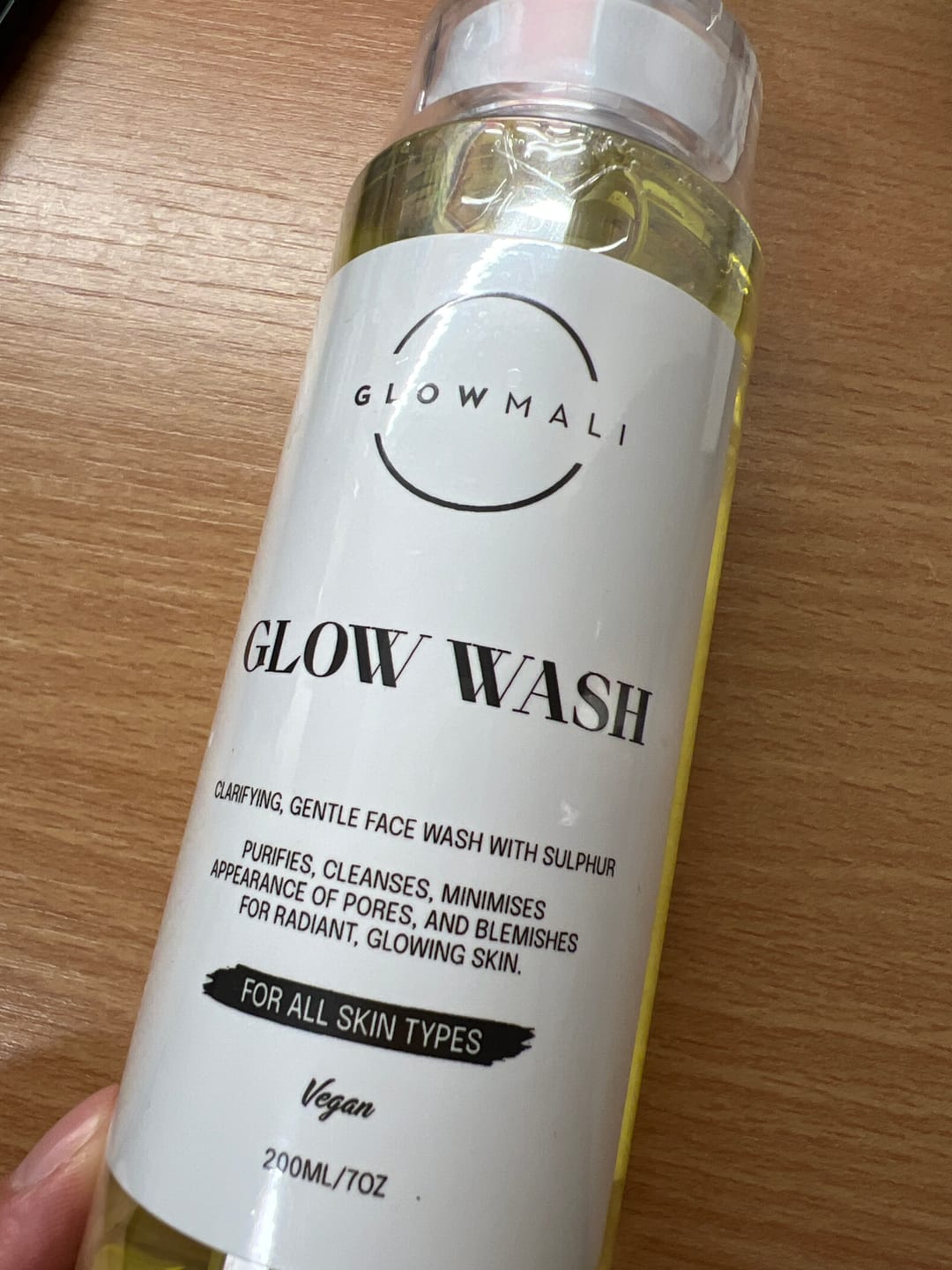 Customer photo review of Glowbar 3% Salicylic Acid + 10% Sulphur Face and Body Soap Bar