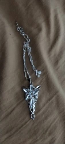 Customer photo review of Colgante de La Estrella de la Tarde