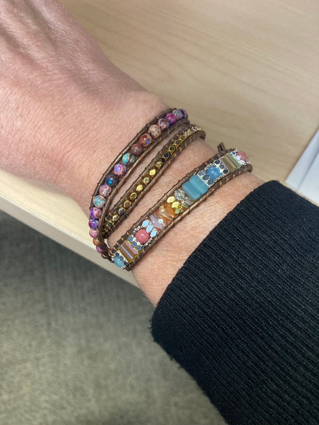 Customer photo review of Imperial Heart Protection Wrap Bracelet