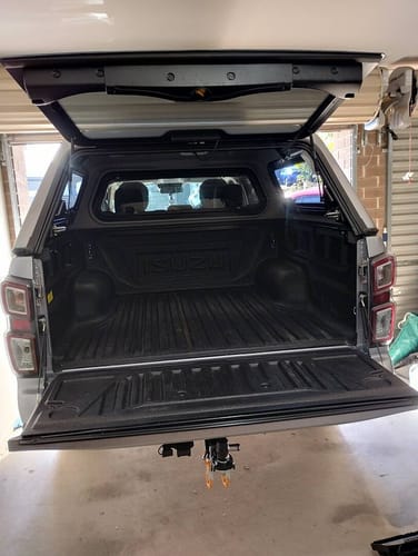 Customer photo review of Sliding Tray Drawer for Isuzu D-Max 2012-2024
