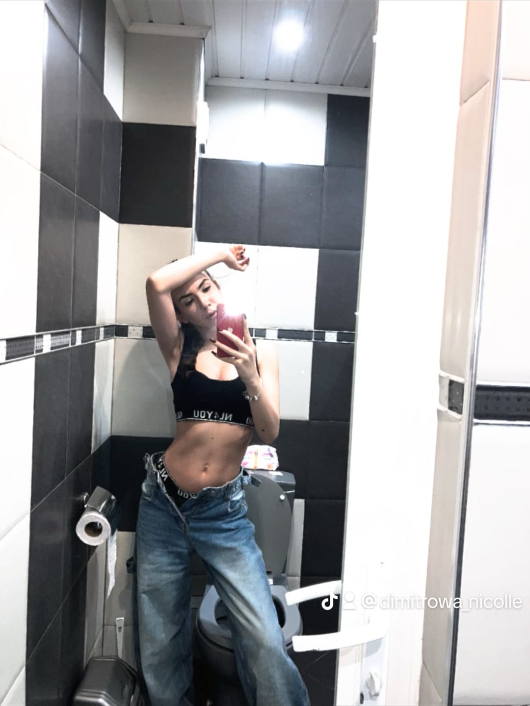 Customer photo review of All Black Tulled - Спортно-елегантен комплект