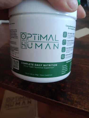 Customer photo review of Optimal Human