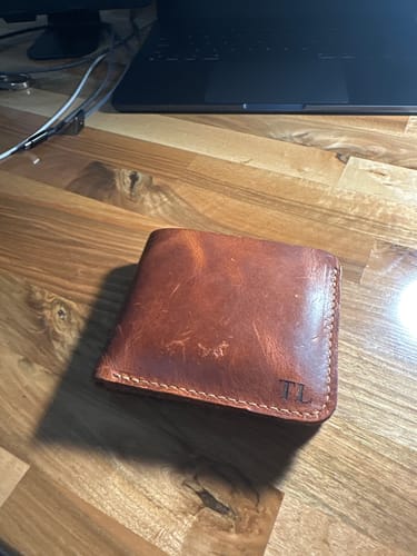 Customer photo review of Big Bend Bifold Wallet