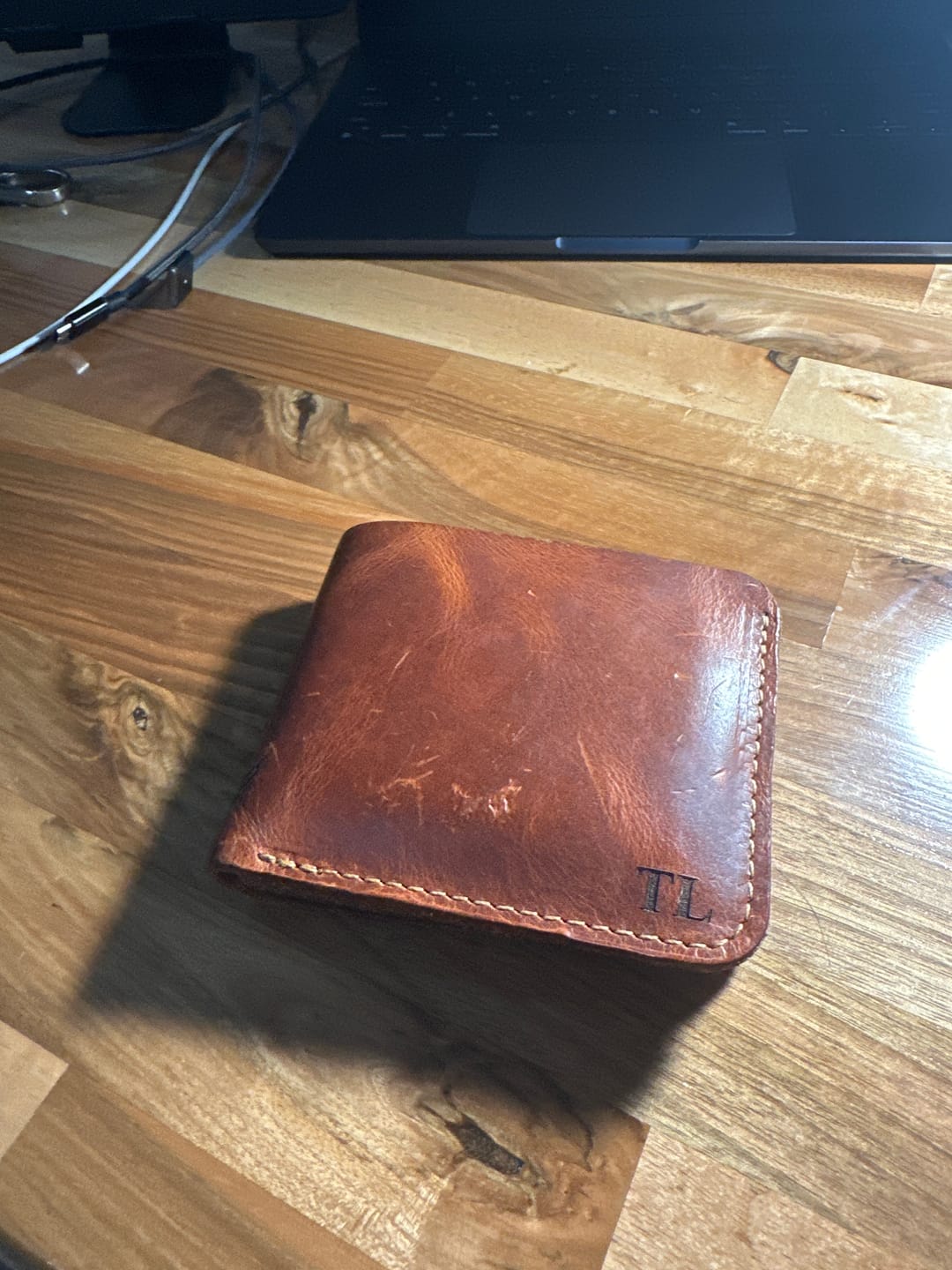 Customer photo review of Big Bend Bifold Wallet