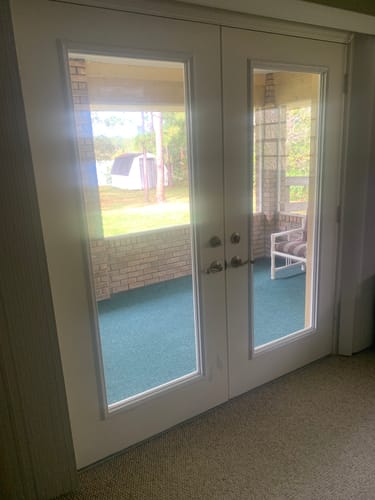 Customer photo review of Clear 1 Lite Glass and Frame Kit (Full Lite)