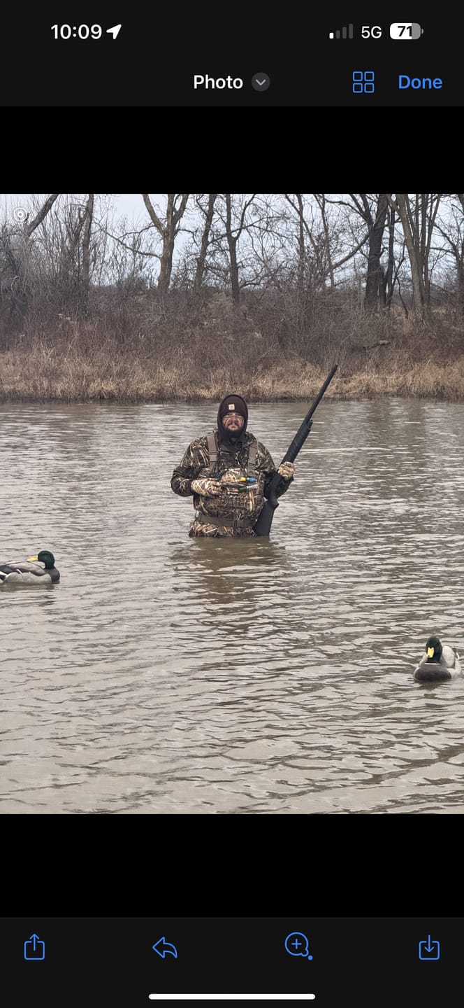 Customer photo review of AquaWade Pro Insulated Duck Waterfowl Hunting Breathable Chest Waders