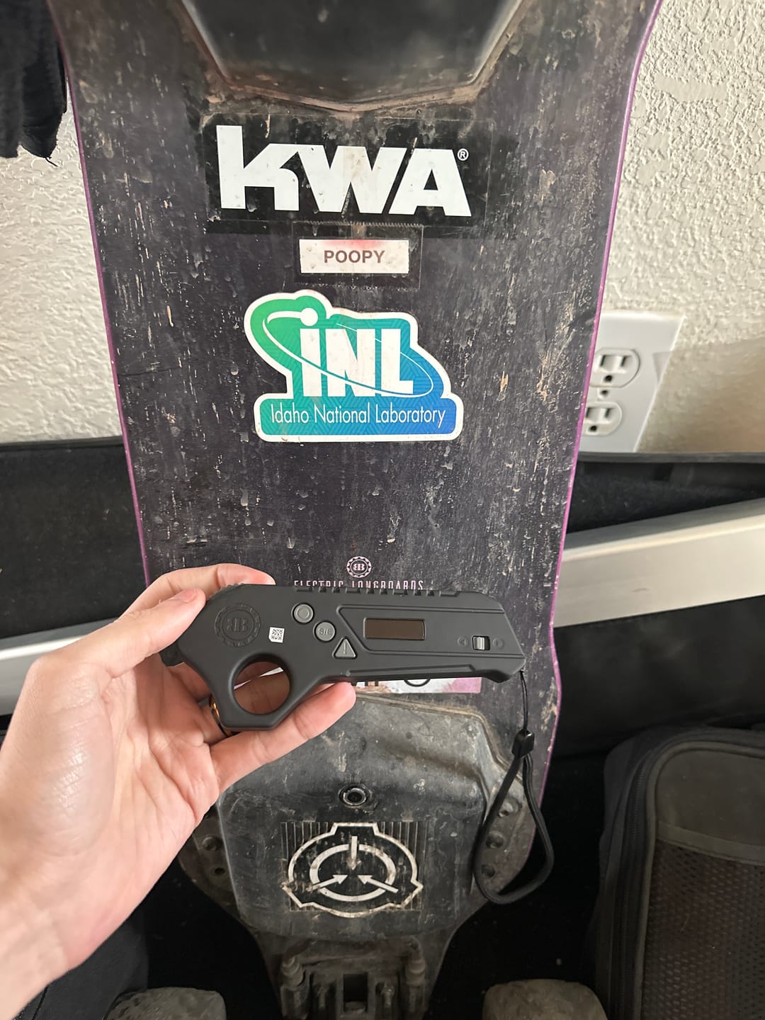 Customer photo review of Backfire R2 Wireless Remote with OLED Display for Galaxy G2s / G2t / Ranger X1 / G2 Black