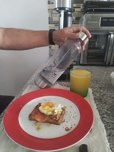 Customer photo review of Intercambio de cilindro de CO2 en sucursal