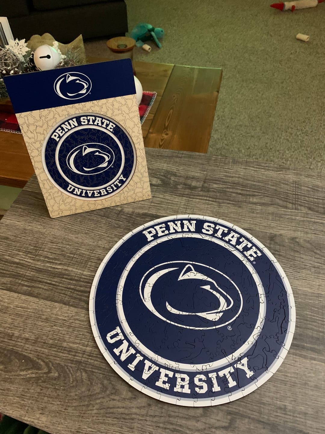 Customer photo review of Penn State University - Wooden Puzzle