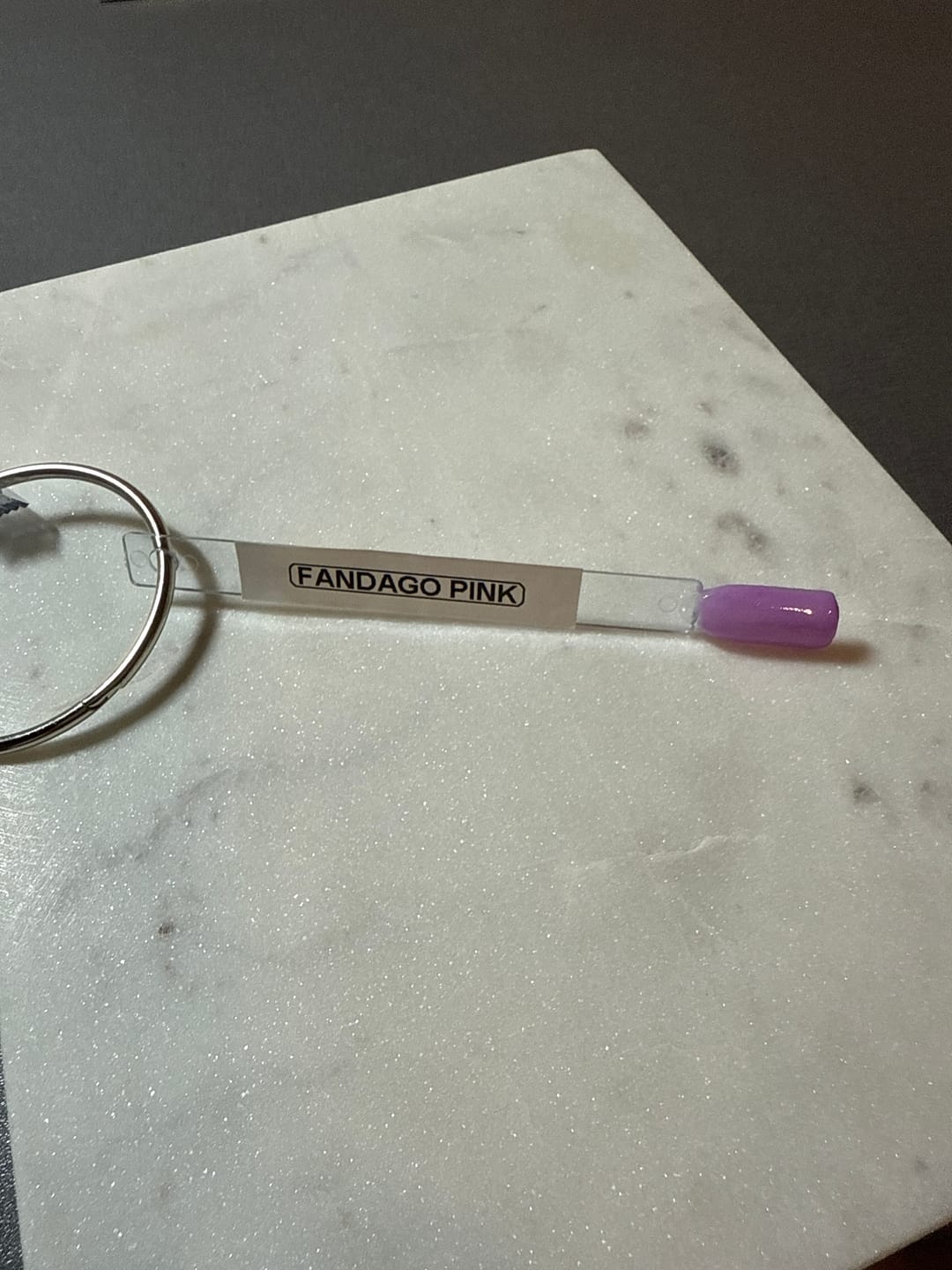Customer photo review of Fandango Pink Dipping Powder