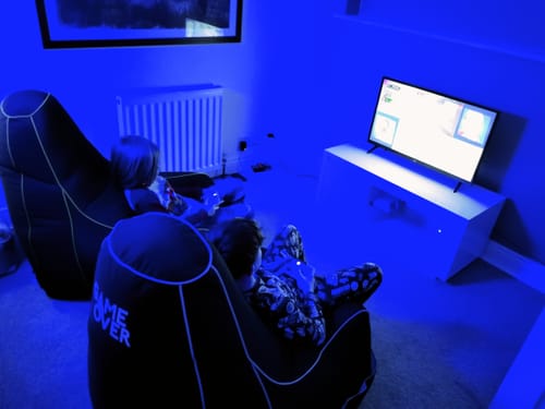 Customer photo review of Classic Gaming Bean Bag