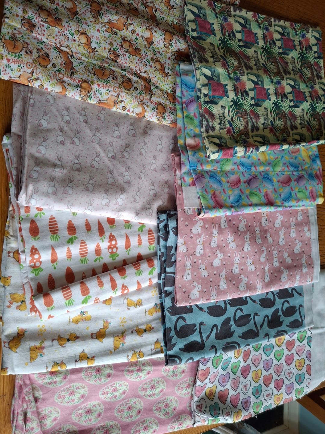 Customer photo review of 10m Crazy Cotton Fabric Bundle