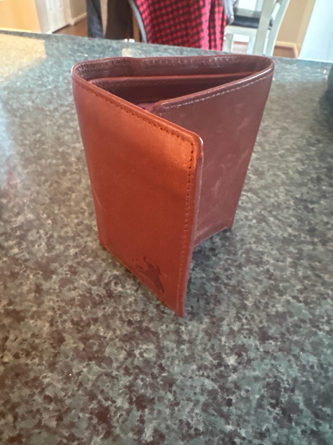 Customer photo review of Classic Leather Trifold