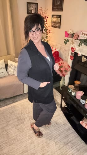 Customer photo review of Carefree Extra Long Vest