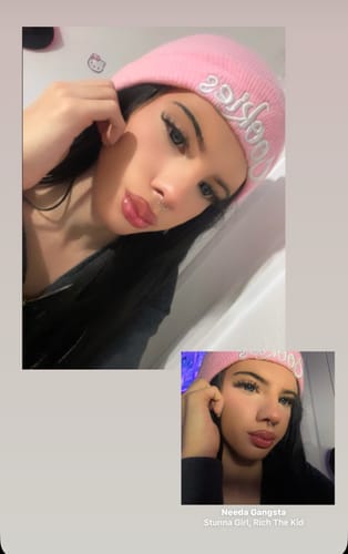 Customer photo review of Eyemoody Midnight Black | 6 Months, 2 pcs