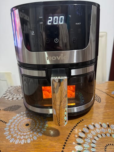 Customer photo review of Air Fryer Novio Grill & Fry