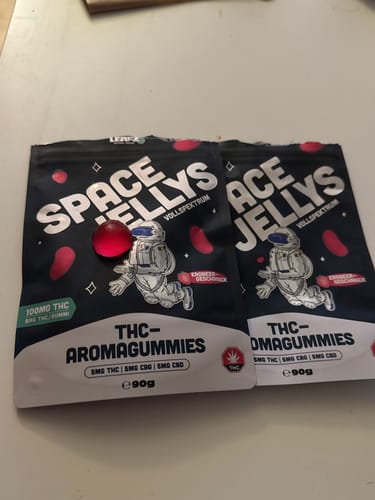 Customer photo review of THC Spacejellies Vollspektrum | 100mg THC | 20 Stk.