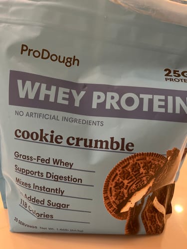 Customer photo review of Gourmet Whey Protein Powders