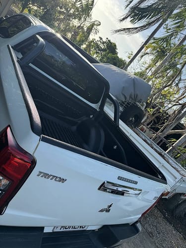 Customer photo review of Set of 3 Rail Guard Cap Protector Covers For Mitsubishi Triton MQ 2015-2018 & MR 2019+