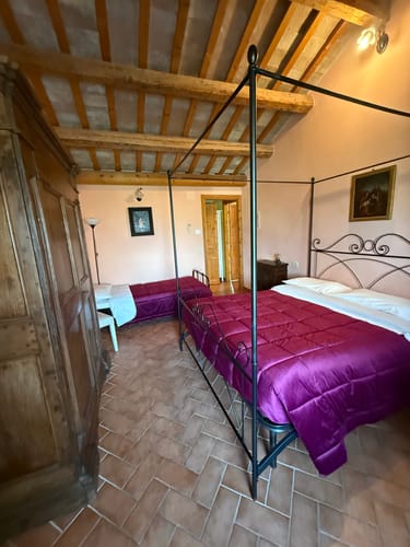 Customer photo review of Trapunta, Trapunta Invernale Double Face in Morbido e Caldo Velluto Prugna