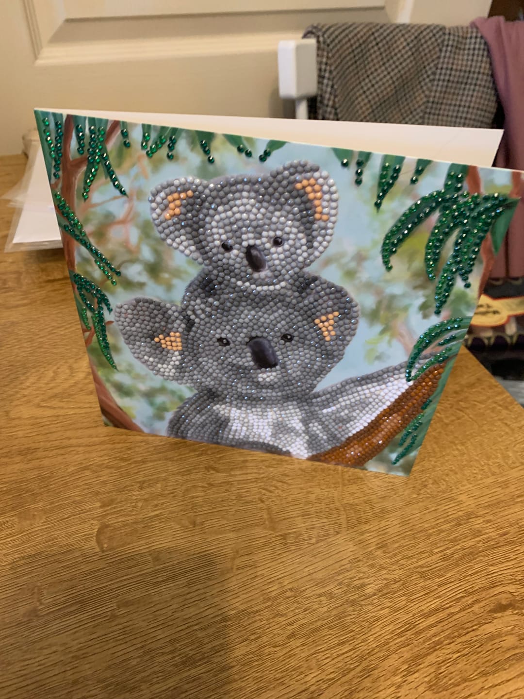 Customer photo review of "Change" Crystal Art Card by Rachel Froud 18x18cm