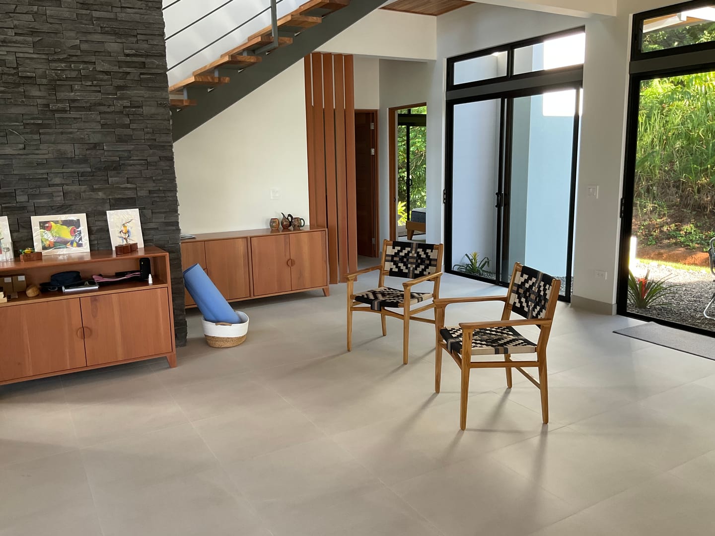 Customer photo review of Casares Lounge Chair | Mot Mot Pattern