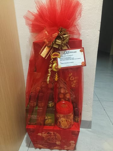 Customer photo review of CNY 2025: Crystal CNY Hamper (Available in Klang Valley, Penang & Johor only)