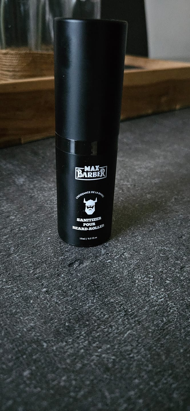 Customer photo review of Sanitizer | Désinfectant pour Beard-Roller