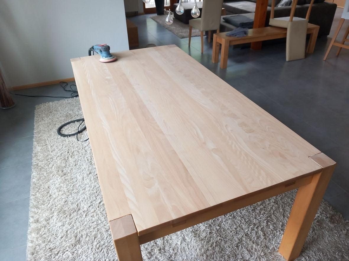 Customer photo review of 49E FANZWORK Exzenterschleifer 5mm Schleifhub mit 125/150 mm Schleifteller Klett. 350W bürstenlosen EC-Motor, inkl. Tragkoffer
