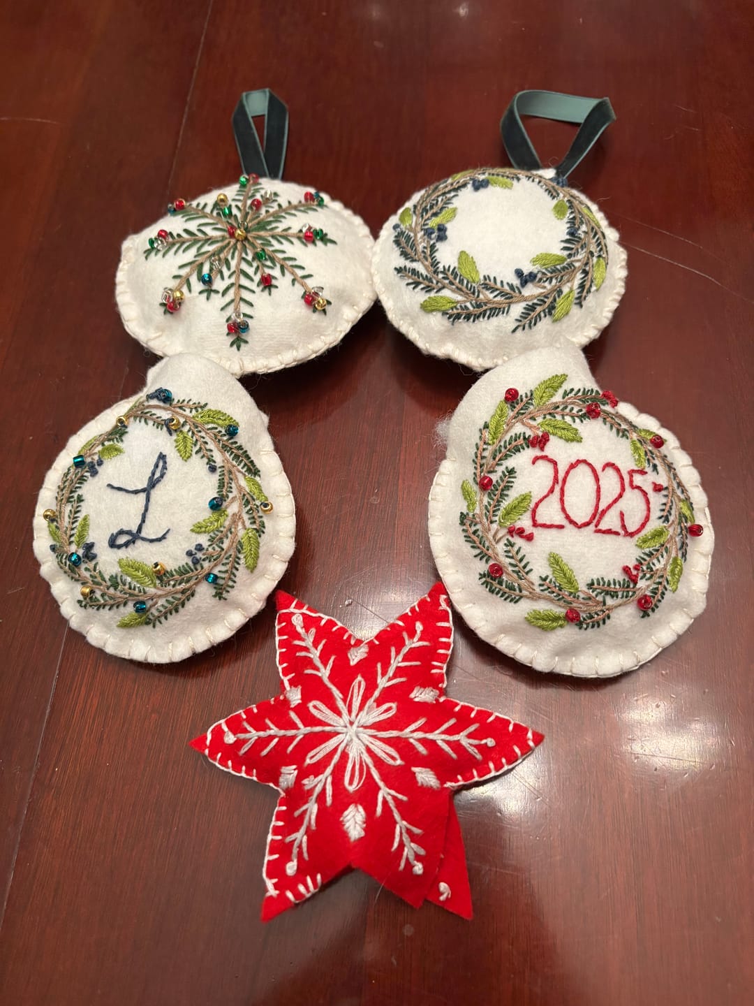 Customer photo review of 100% Wool Craft Felt - 1/2 Yard Precuts