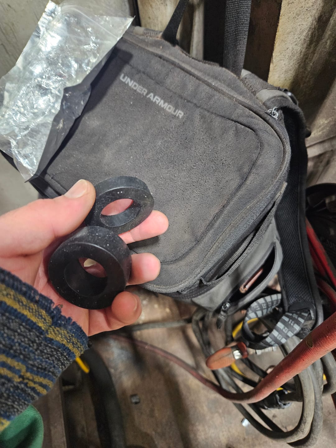 Customer photo review of Ball Stretcher Pack - 3 sizes