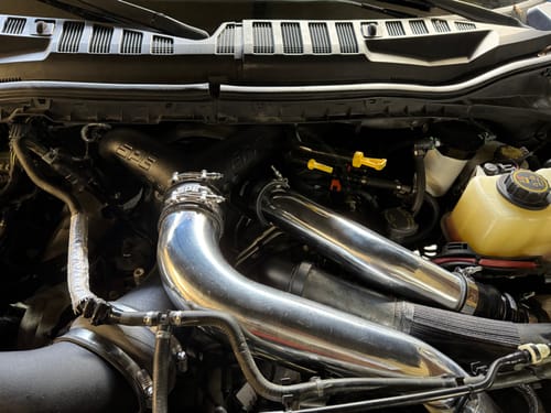 Customer photo review of SPE Motorsport 2011-2024 6.7 Powerstroke Intake Piping Kit