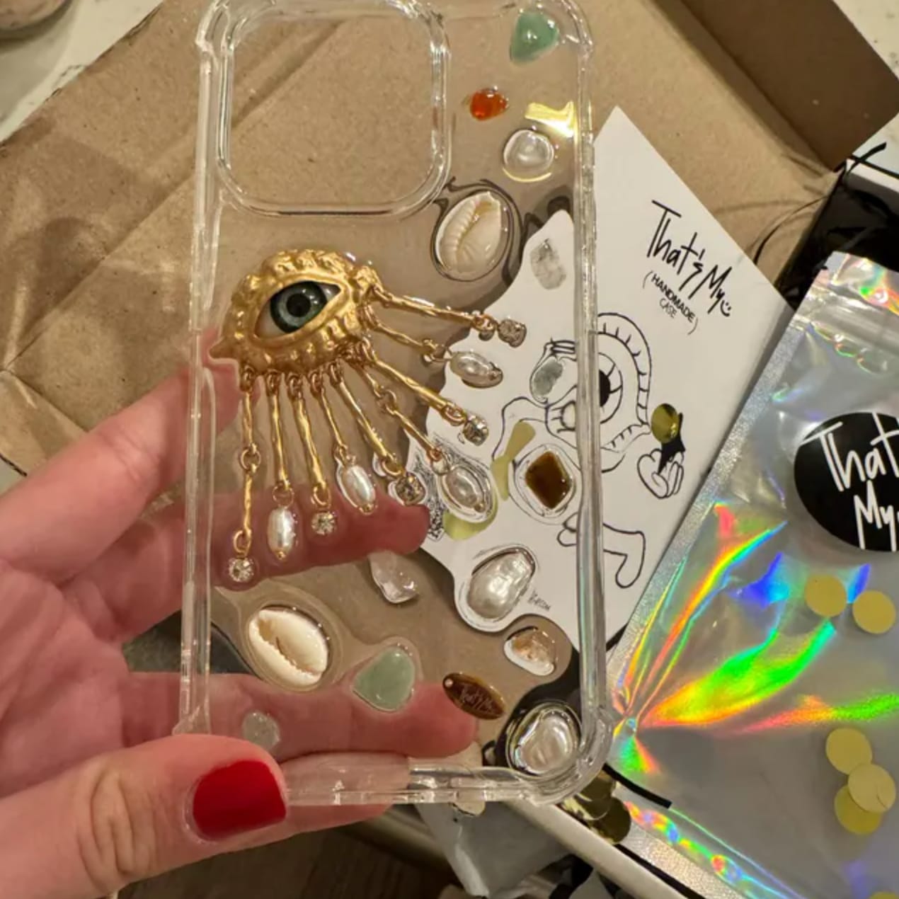 Customer photo review of Dream Series. Golden eye