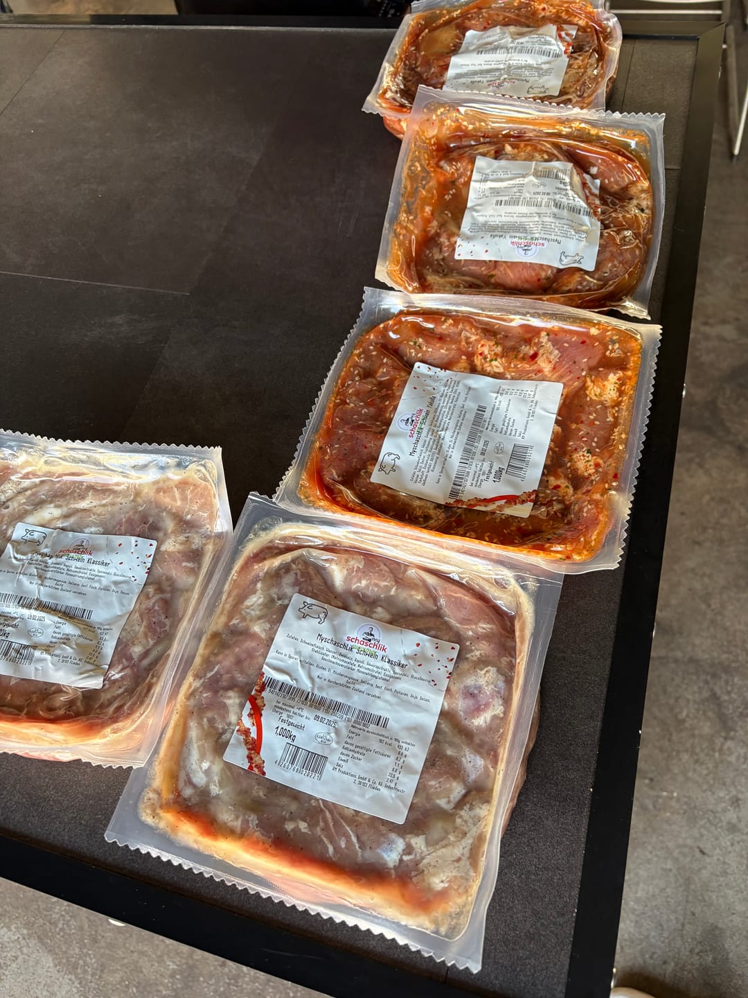 Customer photo review of Schweine-Schaschlik Yakuza – mariniert mit Teriyaki, Chili & Sesam | mySchaschlik