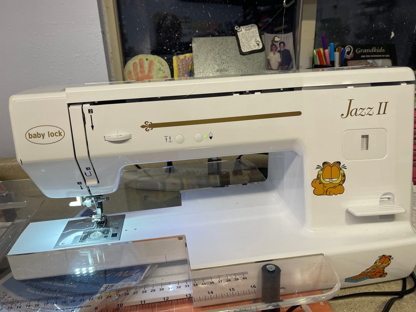 Customer photo review of Baby Lock Jazz 2 Sewing & Quilting Machine
