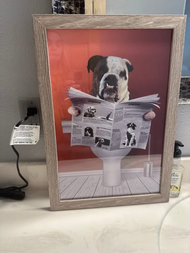 Customer photo review of Important meeting- Personalized poster