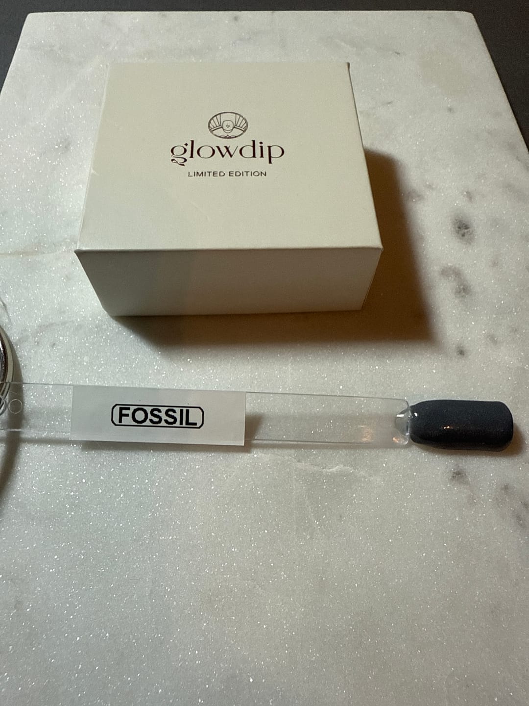 Customer photo review of Fossil Dipping Powder