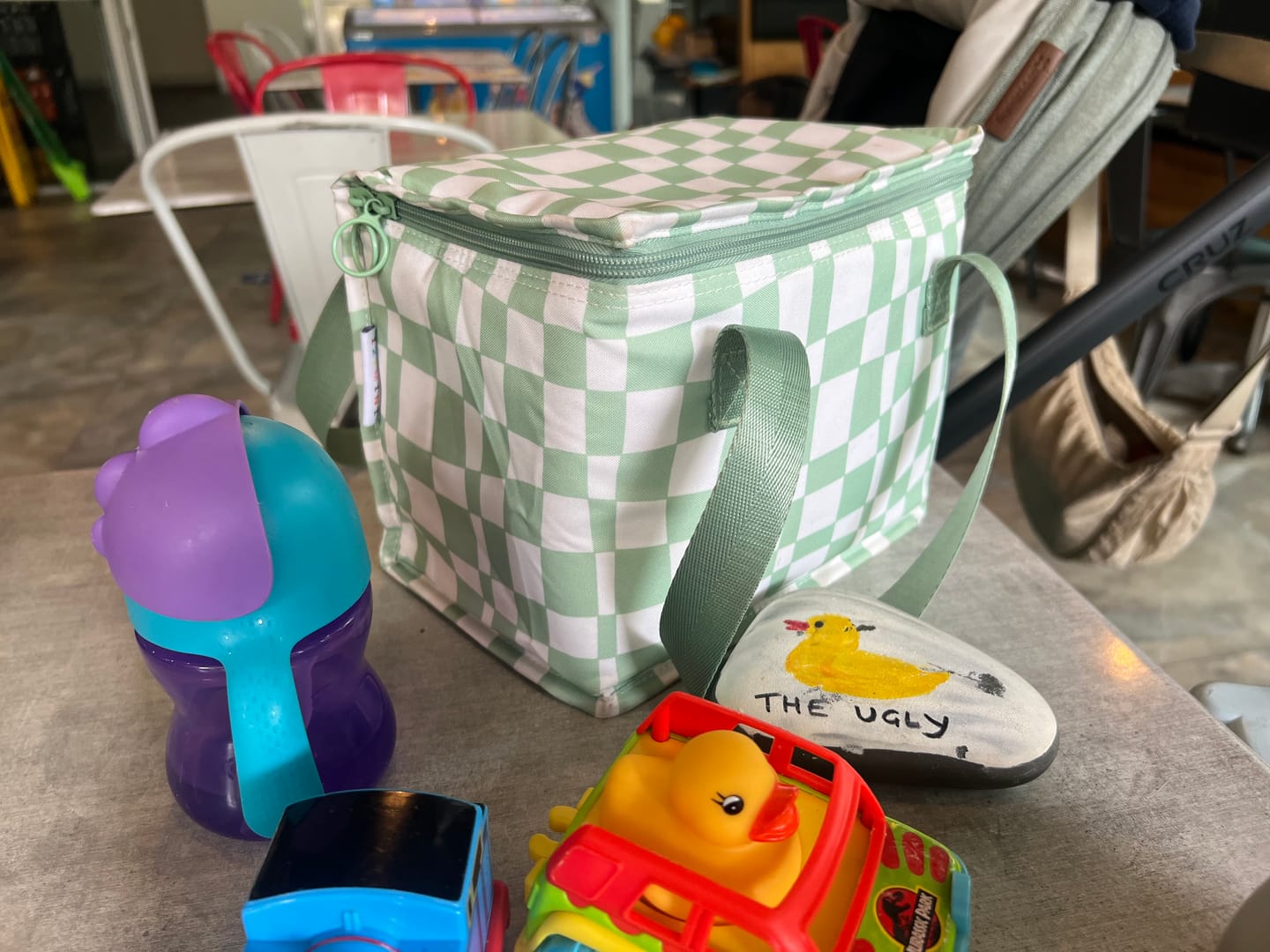 Customer photo review of Parker lunch bag