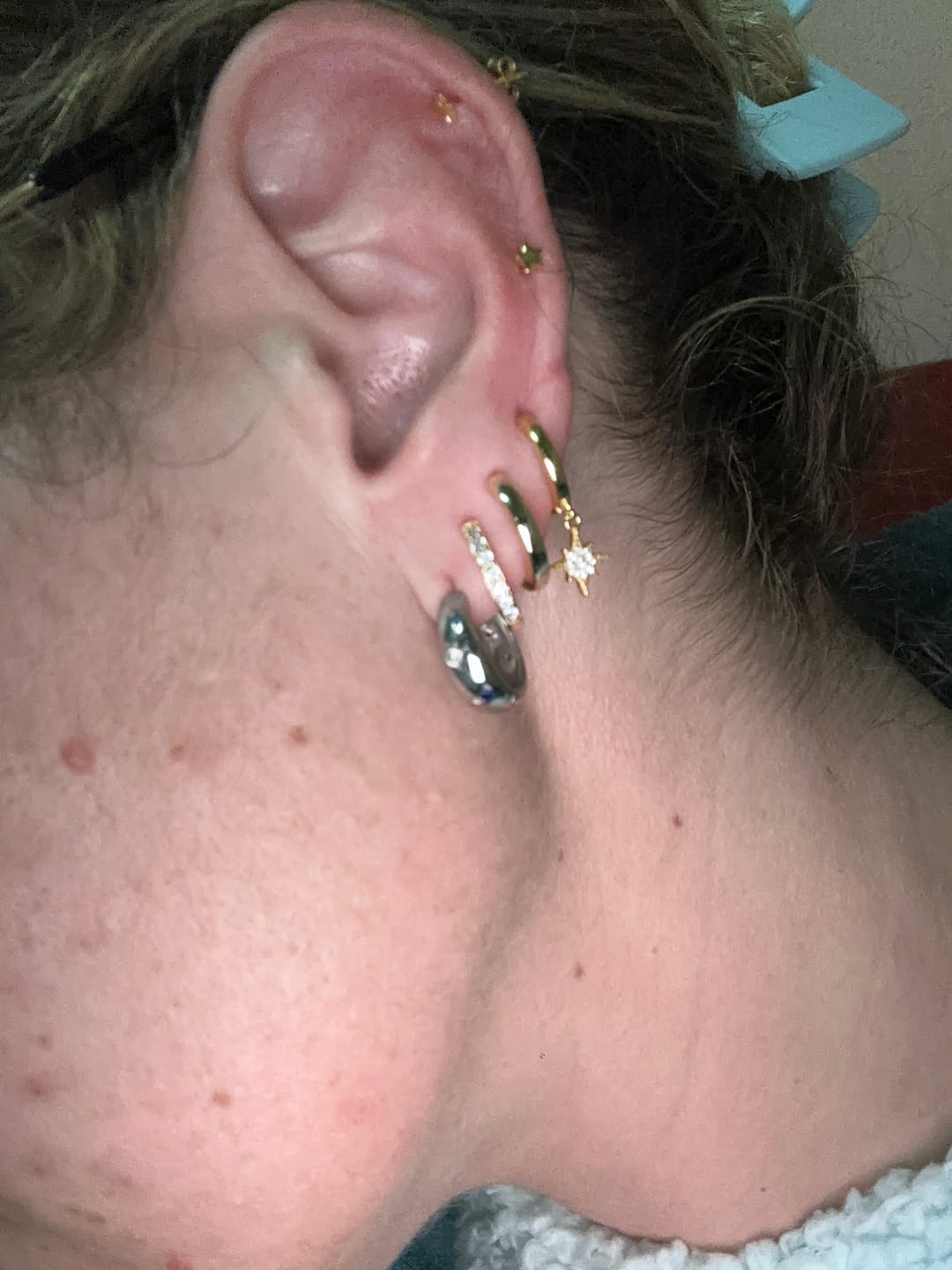 Customer photo review of Pendientes Universe